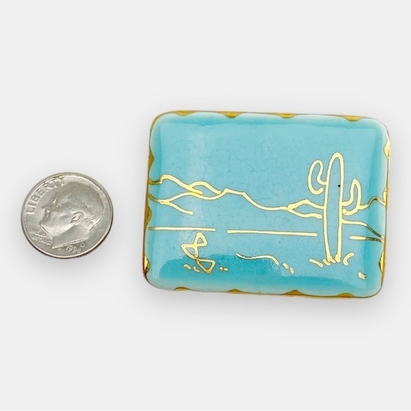 Ceramic Brooch​ - Picture 3 of 3